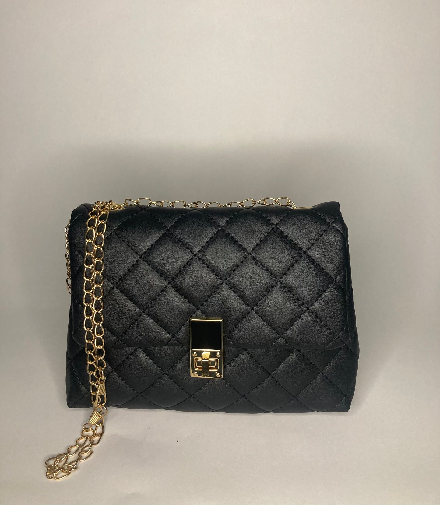 Women Solid Simple Small Bag BLACK